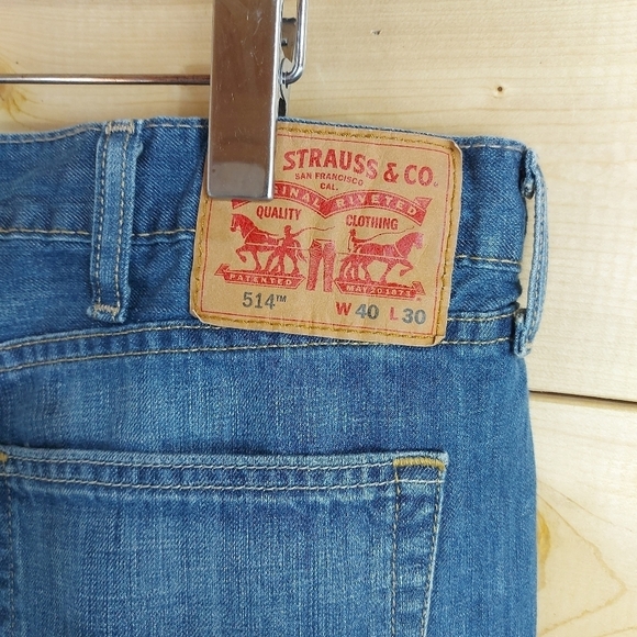 📣2/40$📣  LEVI'S 514 men's jeans size 40 - Picture 6 of 8